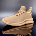 thumbnail image 1 of Mujeres Zapatillas De Malla Transpirable, Zapatos Casuales De Color Sólido Con Cordones Para Exteriores, Zapatos Para Correr Ligeros De Bajo Perfil, 1 of 4