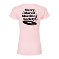 thumbnail image 2 of Marvel The Avengers - Merry Marching Society - Juniors Fitted Graphic T-Shirt, 2 of 5