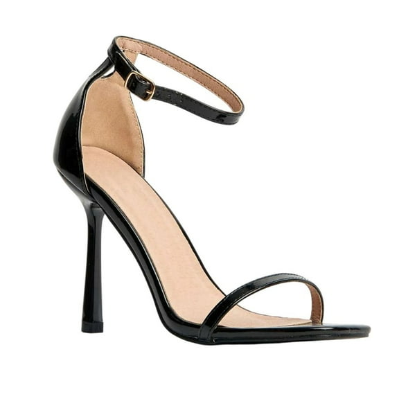 Where�'s That From Womens Strappy Stiletto Heel Sandals