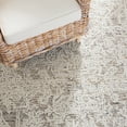 thumbnail image 6 of SAFAVIEH Abstract Jaden Oriental Wool Area Rug, Ivory/Brown, 6' x 6' Square, 6 of 11