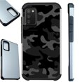 thumbnail image 1 of Compatible with Samsung Galaxy A02s Hybrid Fusion Guard Phone Case Cover (Black Camo), 1 of 1
