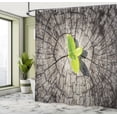 thumbnail image 4 of Ambesonne Nature Shower Curtain, Dried Earth Planet, 69"Wx70"L, Brown Green, 4 of 4