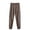 #02 Coffee, variant on Busydd Women's Pants Fashion Cozy Solid Color Pajama Pants Elastic Waist Baggy Casual Pants Drawstring Wide Leg Pants with Pockets