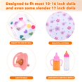thumbnail image 2 of Set de accesorios para muñecas CARANOVO Feeding Caring, 7 piezas, 2 of 8