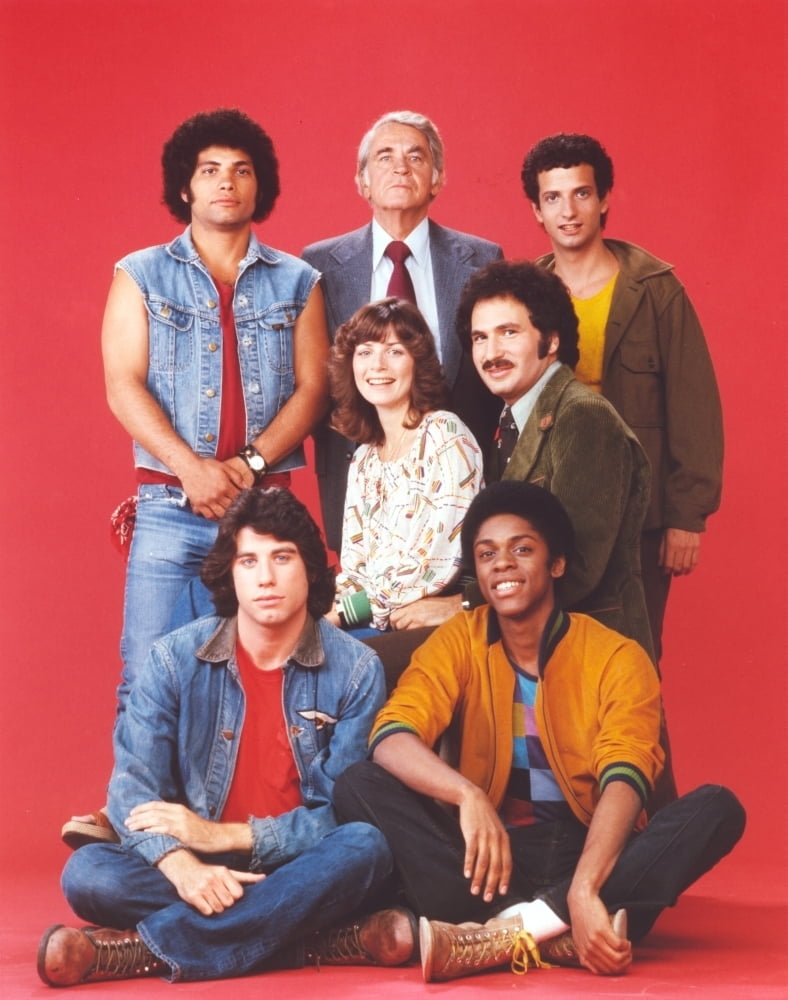 Buy Welcome Back Kotter Group Picture in Red Background Photo Print (24 x 3...