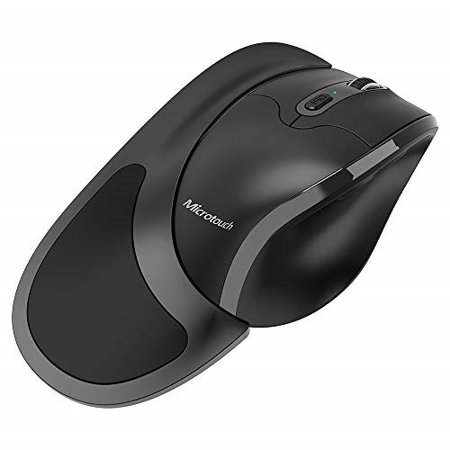 newtral wireless left handed semi-vertical ergonomic mouse, left handed medium size, all buttons