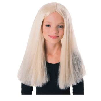 Child Long Blonde Wig Walmart Com