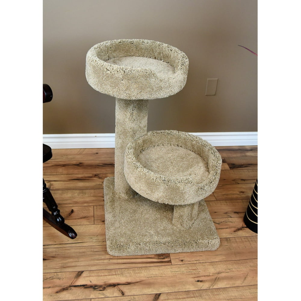 Prestige Cat Trees 32 in. Solid Wood Large Cat Sleeper Tree Walmart
