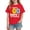 Red, variant on Babcutegg School Uniform for Kid Girls Campus Style Short Sleeve Causal Fashion Comfortable Back to School Wear Girls Summer Clothes White Size 9