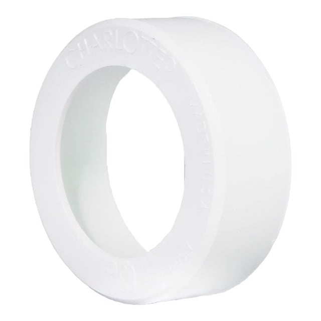 Buje empotrado Charlotte Pipe Schedule 40, PVC, 2 x 1.5 pulgadas