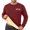 Brick Red, variant on Sweatshirt Mens Warm Comfortable Crewneck Long Sleeve Pullover Soft Casual Athletic Wear Top