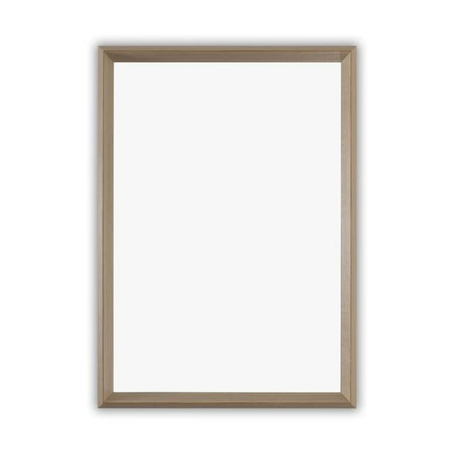 Chloe Lighting CH8M032GP28-FRT 35 in. Reflection Framed Wall Mirror, Black & Walnut