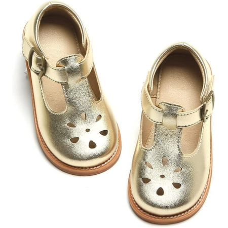 

Toddler Little Girl Mary Jane Dress Shoes - Ballet Flats for Girl Party School Shoes