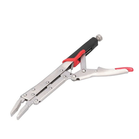 

Ymiko Adjustable Locking Locking Straight Jaw Locking Fast Release Long Nose Plier Woodworking Clamping Tool
