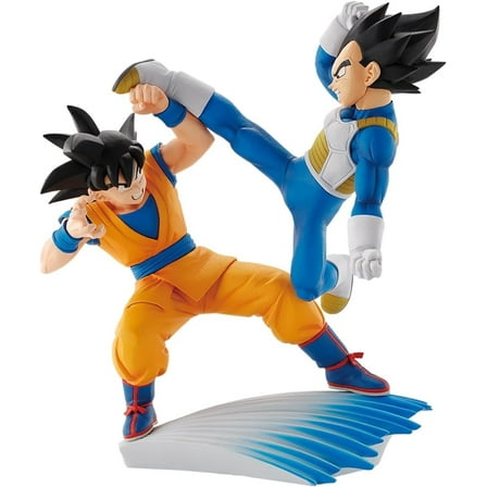 Ichibansho Figure - Dragon Ball DAIMA - Son Goku vs Vegeta, Bandai Spirits Collectible Statue