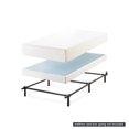 thumbnail image 2 of Mellow 7 inch Metal Bed Frame, Heavy Duty Steel Construction Compatible, Twin, 2 of 10