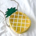 thumbnail image 2 of Bolso de hombro con forma de piña, cadena, bolso bandolera pequeño, bolso de piel sintética para teléfono móvil, 2 of 3
