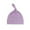 Purple, variant on Newborn Hats Autumn Winter Soft & Warm Knotted Cap For Boys And Girls - Organic Baby Hats 0-6 Month Old