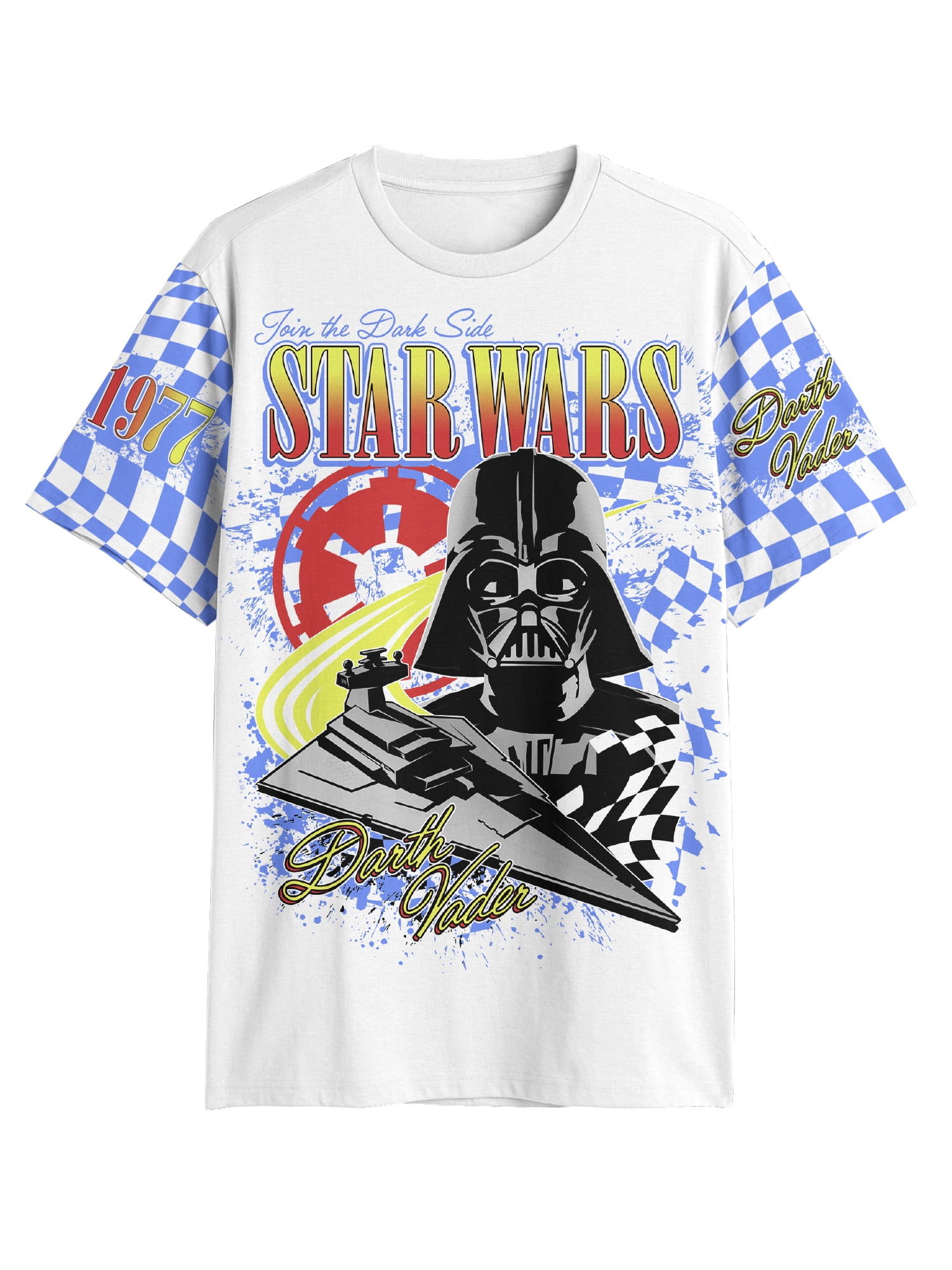 Star Wars, Mens Graphic Tee, Falcon Vader Race, 2-Pk, Sizes S-3XL