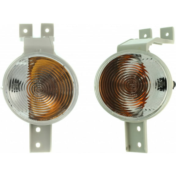 CarLights360: For 2002 2003 2004 2005 2006 Mini Cooper Turn Signal Light Assembly Driver and Passenger Side Pair w/Bulbs | MC2520101 MC2521101