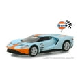 thumbnail image 2 of 2019 Ford GT #9 Gulf Racing Blue with Yellow Stripes "Heritage Edition" 1/64 Diecast Model Car by Greenlight, 2 of 2