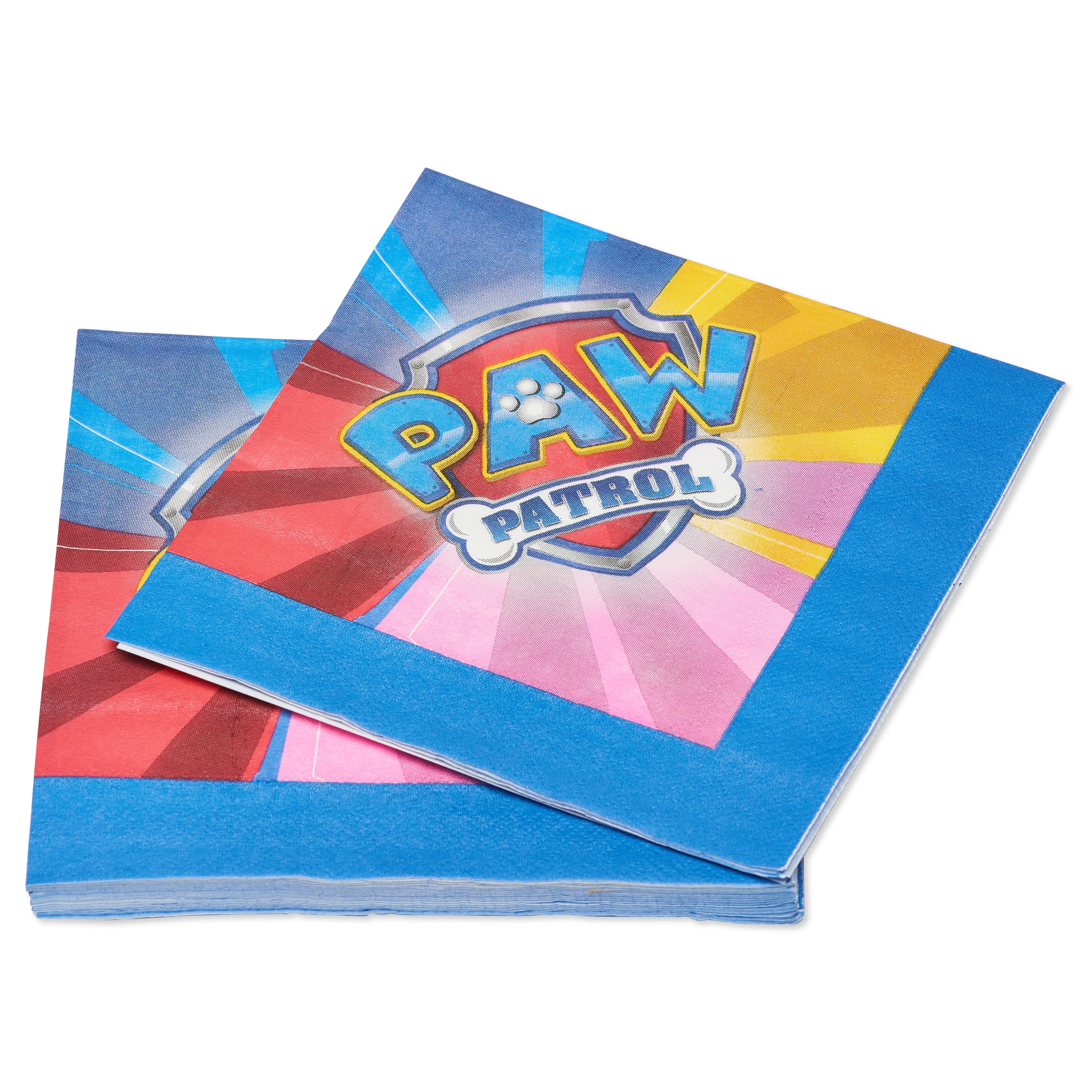 16-Count American Greetings Paw Patrol Party Supplies Disposable Paper Lunch Napkins