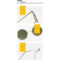 thumbnail image 4 of Lunettes de Soleil Décoratives Rétro de Rue pour Hommes et Femmes, Lunettes de Plage Extérieures (Couleur : J, Taille : 1), 4 of 4