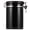 Black, variant on Rupoun Stainless Steel Airtight Coffee Bean Storage Canister, 1.8L (60.8 oz) Tea Container with Exhaust Valve, Moisture Proof Organization, Silver Color (18.5 cm / 7.3 inches)