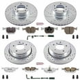 thumbnail image 3 of PowerStop Front and Rear Z26 Street Warrior Carbon-Fiber Ceramic Brake Pad and Drilled and Slotted Rotor Kit Fits: BMW Select Models K509-26, 3 of 9