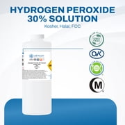 Hydrogen Peroxide 30% Solution, Food Grade 1L