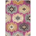 thumbnail image 2 of Transitional Rug - Paradise -Purple/Fuchisa-Color:Purple/Fuchisa,Design:Transitional,Shape:Rectangle,Size:7'6"L x 5'3" W, 2 of 2