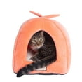 thumbnail image 2 of Armarkat Cat Bed C10HCS/MB, Orange and Ivory, 2 of 6