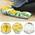thumbnail image 5 of Cute Lemon Print Pillow&nbsp;- 22x22 Inch Large Floor Cushion, Dutch Velvet, Kawaii Lemon Lover Pattern for Yoga & Kids Room, 5 of 7