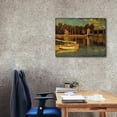 thumbnail image 3 of Epic Graffiti 'The Argenteuil Bridge' by Claude Monet, Giclee Canvas Wall Art, 34"x26", 3 of 8