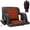 21" W-Heated, variant on MOPHOTO 21IN Heated Stadium Seat Bleacher Seat with Back & Arm Support, Portable 6 Reclinng Positions Stadium Seating for Bleachers, Bleacher Seats for Sports Events, Outing, Travelling
