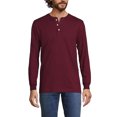 thumbnail image 2 of Lands' End Men's Super-T Long Sleeve Henley Shirt, 2 of 2