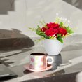 thumbnail image 3 of Ltdhehe Roses MiGe en Pot Réalistes pour Décoration Intérieure Extérieure, 3 of 5