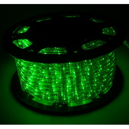 150 Green Led Rope Light 2wire Outdoor Home Decoration Party Xmas 150 Green Led Rope Light 2wire Outdoor Home Decoration Party Xmas Lighting 110v