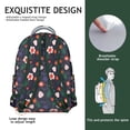thumbnail image 5 of "Trendy Flowers Backpack - Sunflower Design School Bag for Women, Water-Resistant, Lightweight, Large Capacity for College, Office & Daily Use", 5 of 6