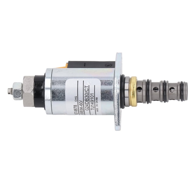 Válvula solenoide de bloqueo de seguridad Bling Bling Acero aleado 457‑9878 para Caterpillar E320B