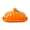 Orange, variant on Pumpkin Butter Dish with Lid for Countertop, Cute Ceramic Pumpkin-Shaped Butter Keeper Cheese Container, Covered Orange Butter Holder for Fall Autumn Harvest Thanksgiving Halloween Decor