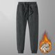 thumbnail image 2 of Gibobby Pantalones para mujer Pantalones deportivos con forro para mujer, pantalones deportivos con bolsillos, pantalones térmicos cálidos de invierno con cintura alta(Gris,G), 2 of 5