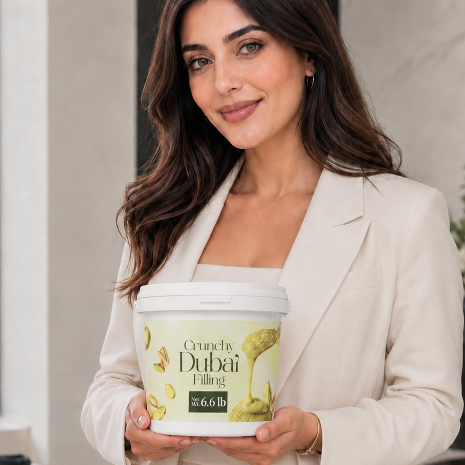 Ceres Gourmet Pistachio Cream with Kataifi Dubai Chocolate Filling 1 Count 105.6 oz