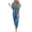 Blue, variant on Vedolay Bodycon Jumpsuit For Women Womens Short Sleeve Semi Formal One Piece Jumpsuit Romper,Blue M