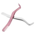 thumbnail image 4 of 2pcs Stainless Steel Lash Tweezer Convenient Lash Applicator Small Eyelash Tool Women Supply, 4 of 9