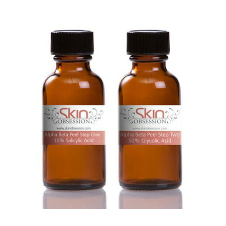 Skin Obsession 50% Alpha Beta Chemical Peel Natural Skin Care Acne Scars Prone Anti Aging Reduce Wrinkles Sunburn Blackheads Dark Spots & Clear Skin