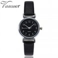 thumbnail image 2 of Reloj de cuarzo para mujer, relojes para mujer vansvar Reloj de pulsera analógico con correa de cuero de cuarzo informal para mujer, 2 of 2