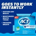 ACT Dry Mouth Lozenges with Xylitol, Soothing Mint, 36 Lozenges