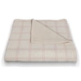 thumbnail image 2 of Creative Products Pink Grid Pattern 50x60 Coral Fleece Blanket, 2 of 3