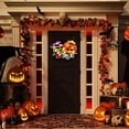 thumbnail image 5 of Halloween Decorations Clearance! Halloween Window Decorations, Halloween Window Silhouette with LED Lights, Light Up Halloween Signs Ornament Thanksgiving Fall Autumn Decor for Party Home Yard, 5 of 7